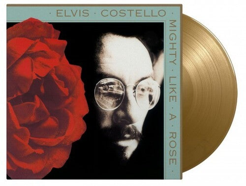 ELVIS COSTELLO 'MIGHTY LIKE A ROSE' LP (Limited Edition, Import, Gold Vinyl)