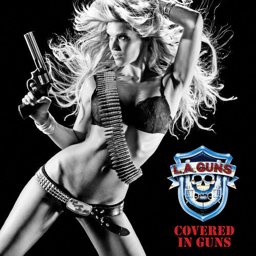 L.A. GUNS 'COVERED IN GUNS' LP (Red & Blue Vinyl)