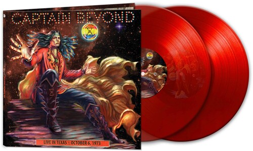 CAPTAIN BEYOND 'LIVE IN TEXAS - OCTOBER 6, 1973' 2LP (Red Vinyl)