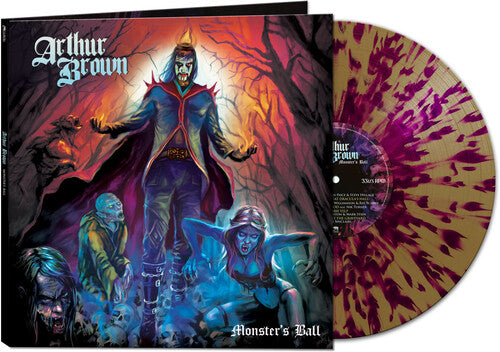 ARTHUR BROWN 'MONSTER'S BALL' LP (Gold & Purple Splatter Vinyl)