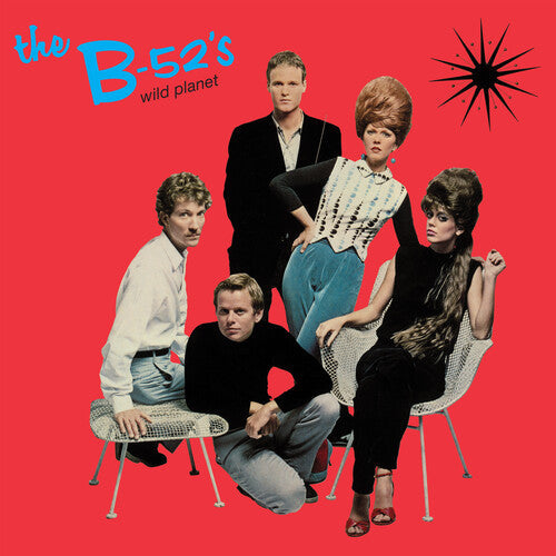 THE B-52'S 'WILD PLANET' LP (Clear Blue Vinyl)