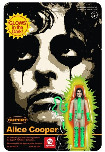 ALICE COOPER REACTION FIGURE (Glow in The Dark)