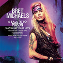 BRET MICHAELS 'SALUTE TO POISON - SHOW ME YOUR HITS' LP (Purple Vinyl)
