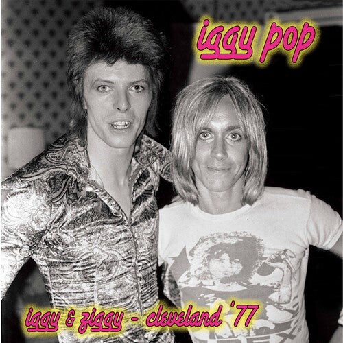 IGGY POP 'IGGY & ZIGGY - CLEVELAND '77' LP (Silver & Pink Splatter Vinyl)