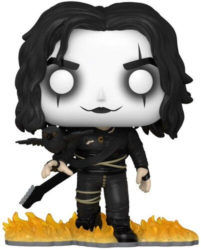 THE CROW ERIC DRAVEN W/ CROW FUNKO POP! MOVIES FIGURE