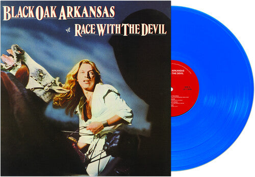 BLACK OAK ARKANSAS 'RACE WITH THE DEVIL' LP (Blue Vinyl)