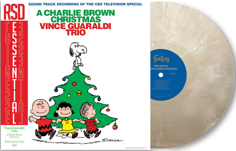VINCE GUARALDI TRIO 'A CHARLIE BROWN CHRISTMAS' LP (Snowstorm Vinyl)