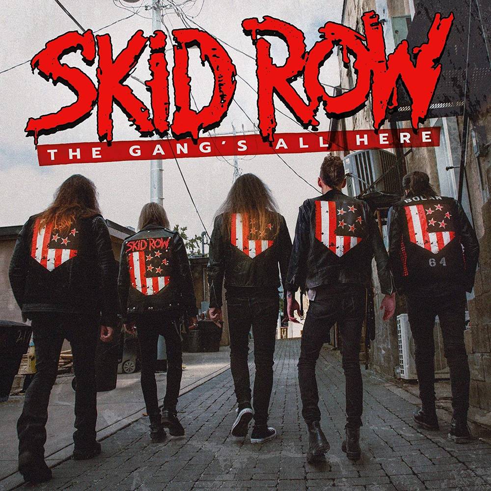 SKID ROW 'THE GANG'S ALL HERE' LP (Red Vinyl)