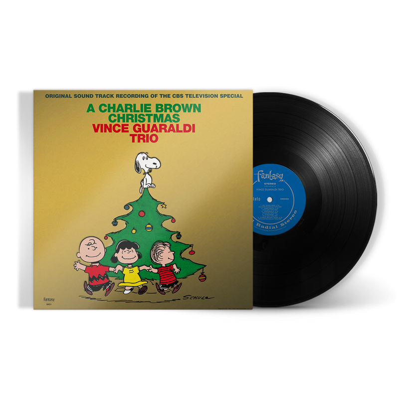 VINCE GUARALDI TRIO 'A CHARLIE BROWN CHRISTMAS' LP (Limited Edition, 2022 Gold Foil Edition)