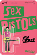 SEX PISTOLS REACTION WAVE 2 - SID VICIOUS (NEVER MIND THE BOLLOCKS) ACTION FIGURE BOX