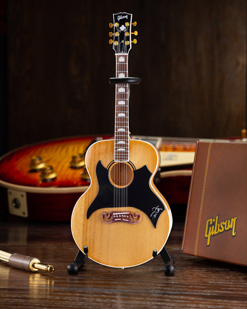 TOM PETTY - GIBSON SJ-200 WILDFLOWER MINI GUITAR