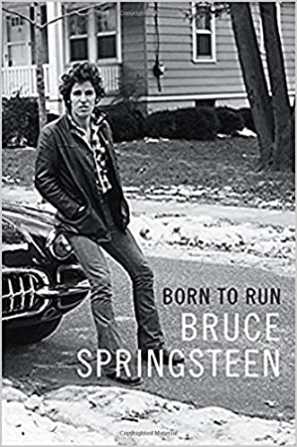 BRUCE SPRINGSTEEN BORN TO RUN BOOK