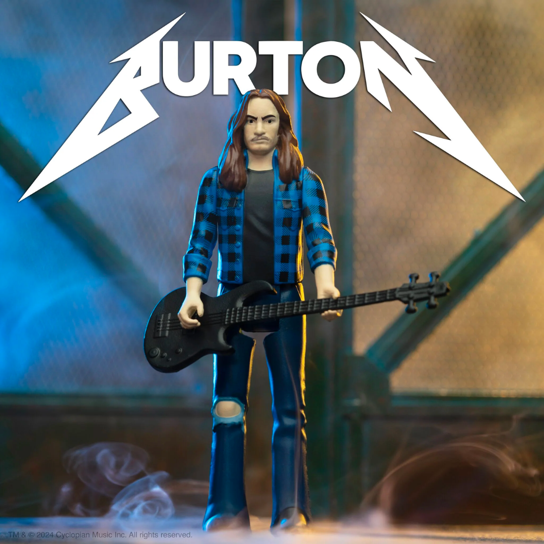 CLIFF BURTON (FLANNEL SHIRT) REACTION FIGURE