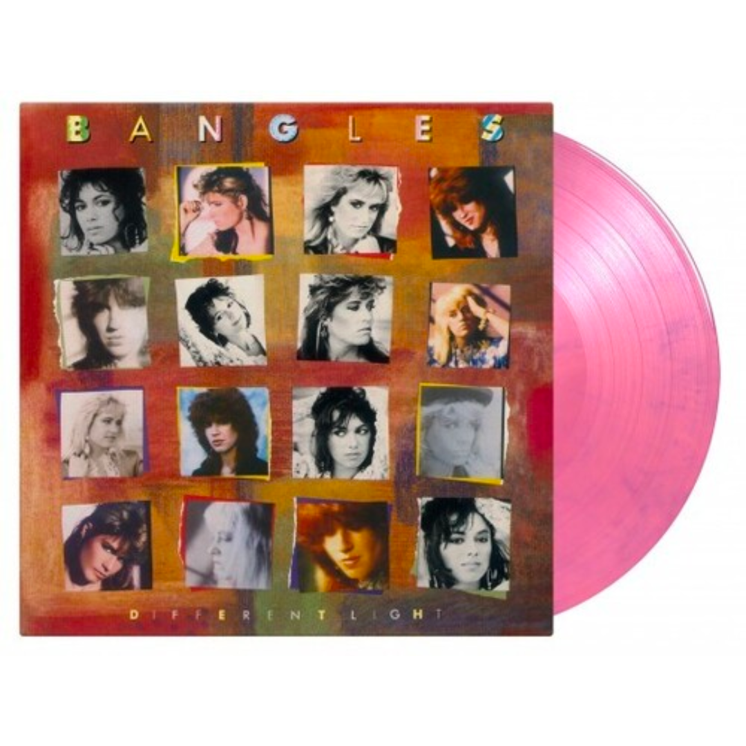 THE BANGLES 'DIFFERENT LIGHT' LP (Limited Edition, Pink & Purple Marble Vinyl)