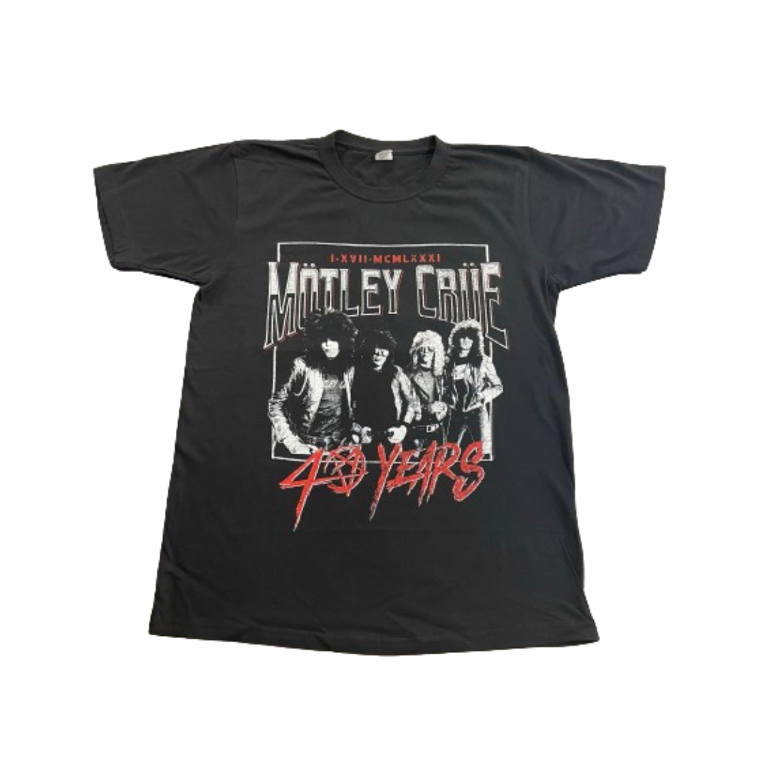 MOTLEY CRUE '40 YEARS' T-SHIRT