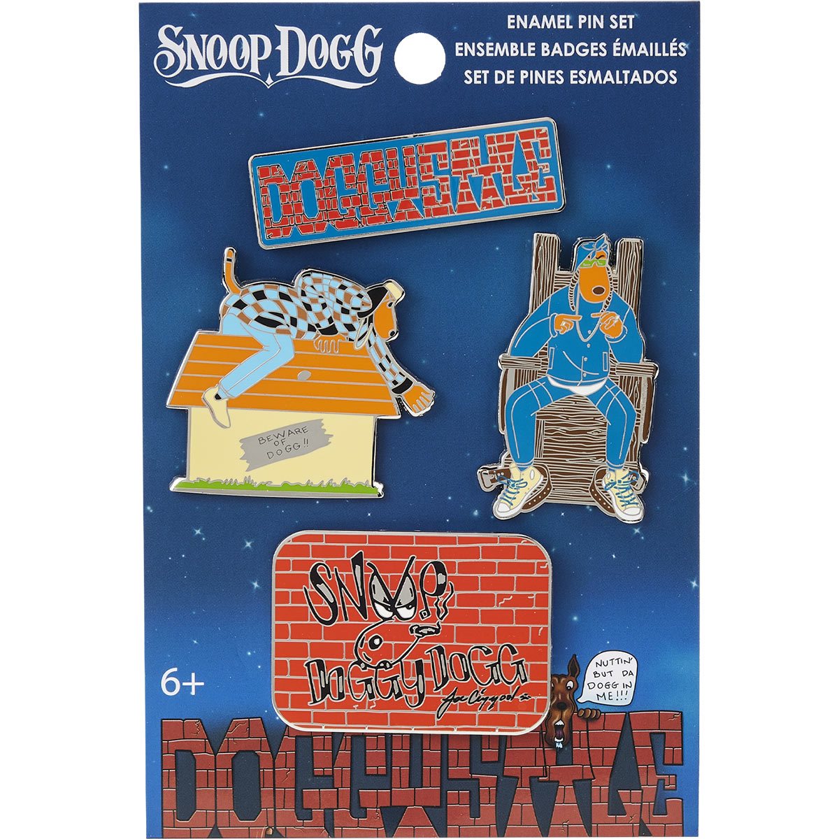 SNOOP DOGG DOG HOUSE FUNKO PINS SET