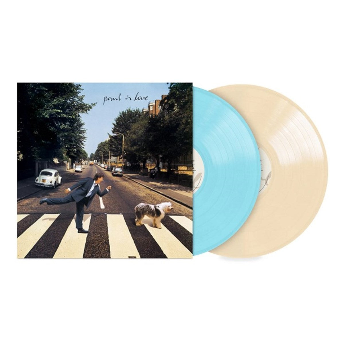 PAUL MCCARTNEY 'PAUL IS LIVE' 2LP (Limited Edition, Blue, White, & Peach Vinyl)