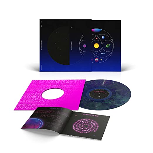 COLDPLAY 'MUSIC OF THE SPHERES' LP (Recycle Colored Vinyl)