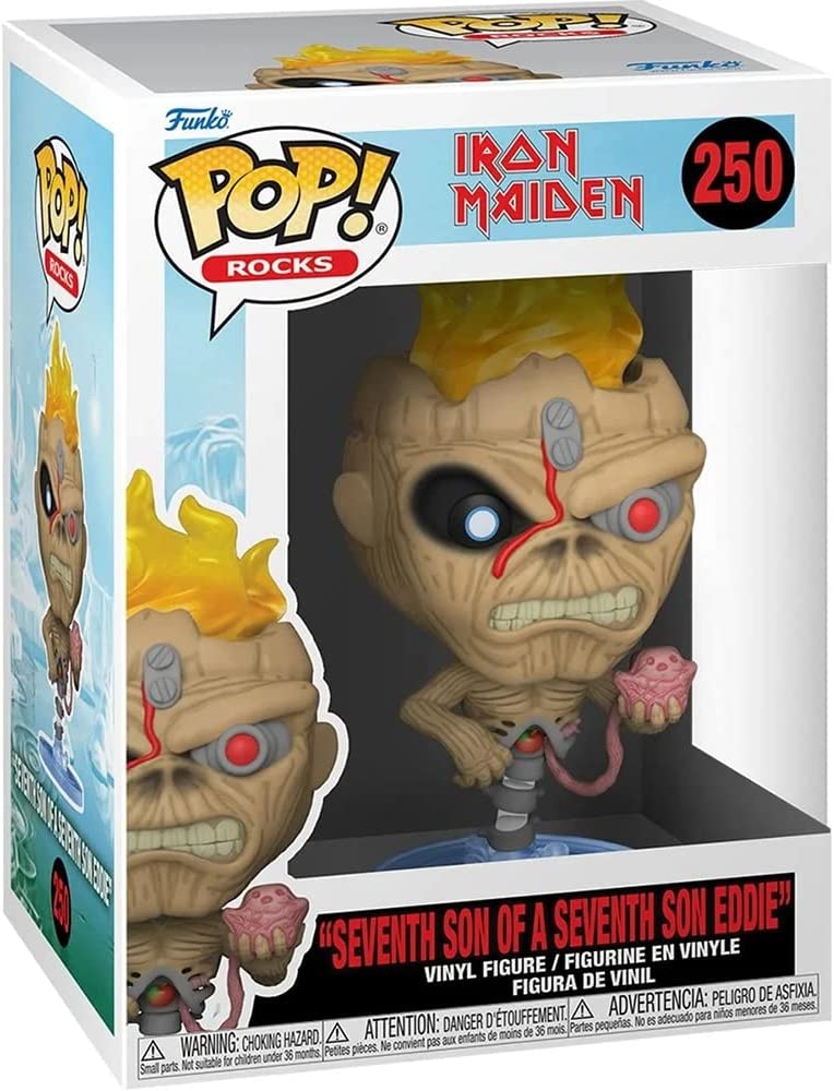 IRON MAIDEN EDDIE SEVENTH SON OF SEVEN FUNKO POP! ROCKS FIGURE