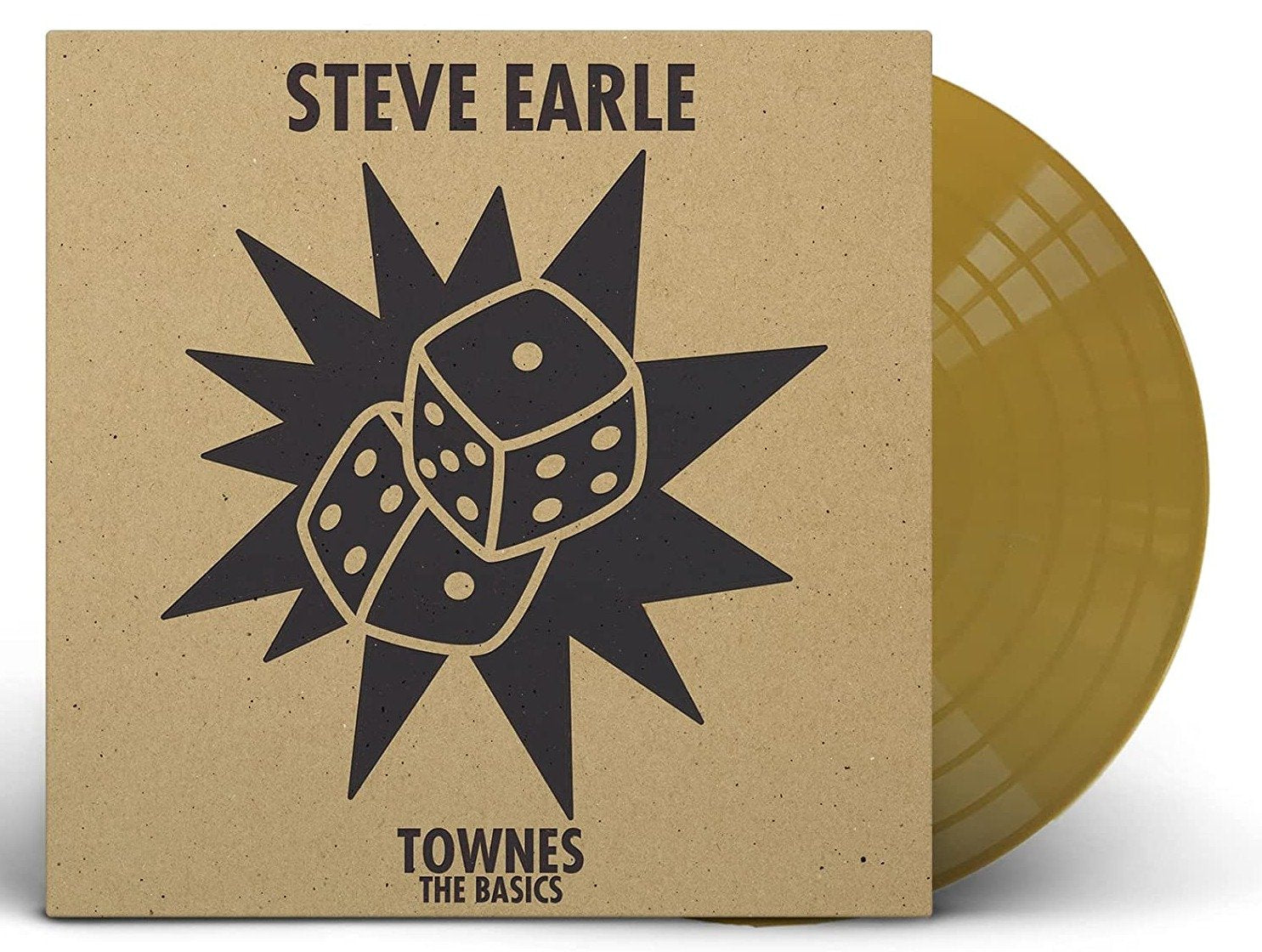 STEVE EARLE 'TOWNES: THE BASICS' LP (GOLD VINYL)