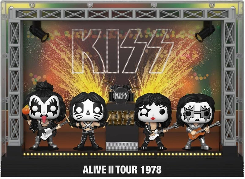 KISS ALIVE II 1978 TOUR FUNKO POP! MOMENT DELUXE VINYL FIGURES