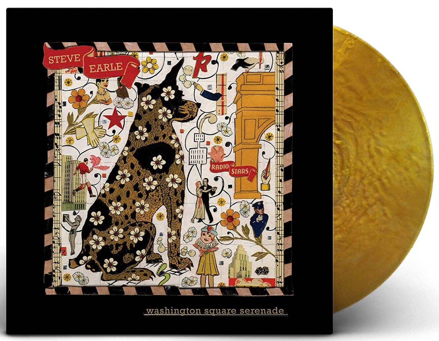 STEVE EARLE 'WASHINGTON SQUARE SERENADE' LP (METALLIC GOLD VINYL)
