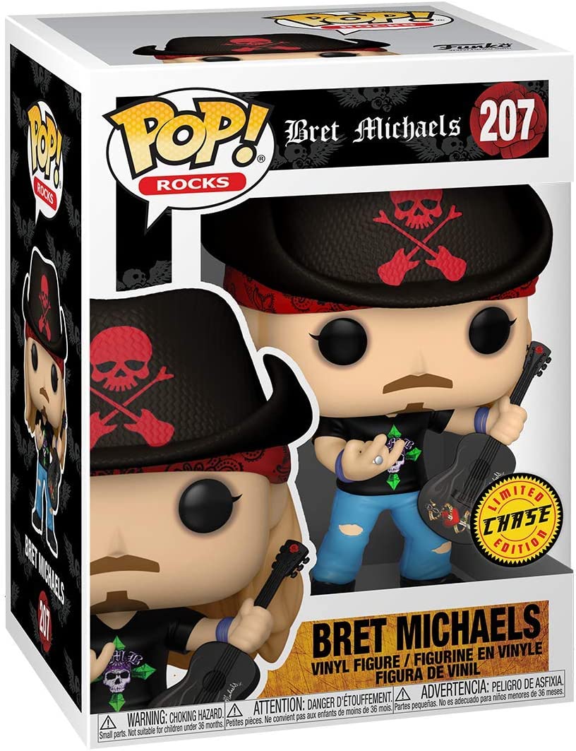 BRET MICHAELS FUNKO POP! ROCKS FIGURE