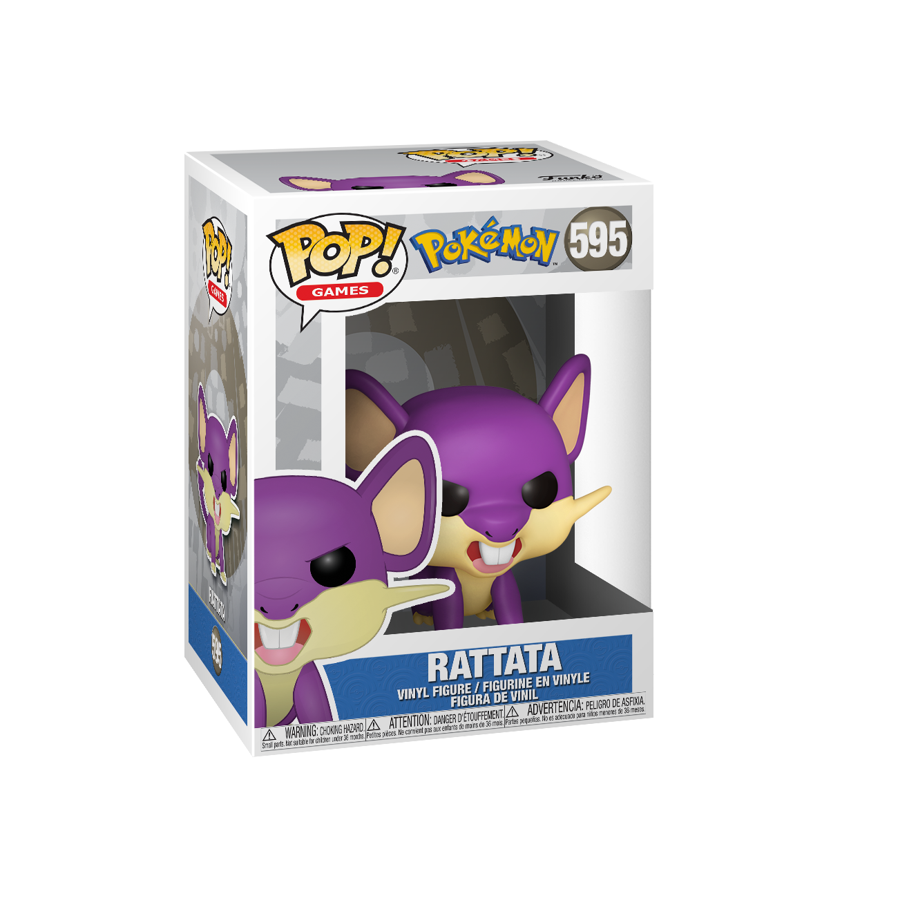 POKEMON S3 RATTATA FUNKO POP! GAMES FIGURE