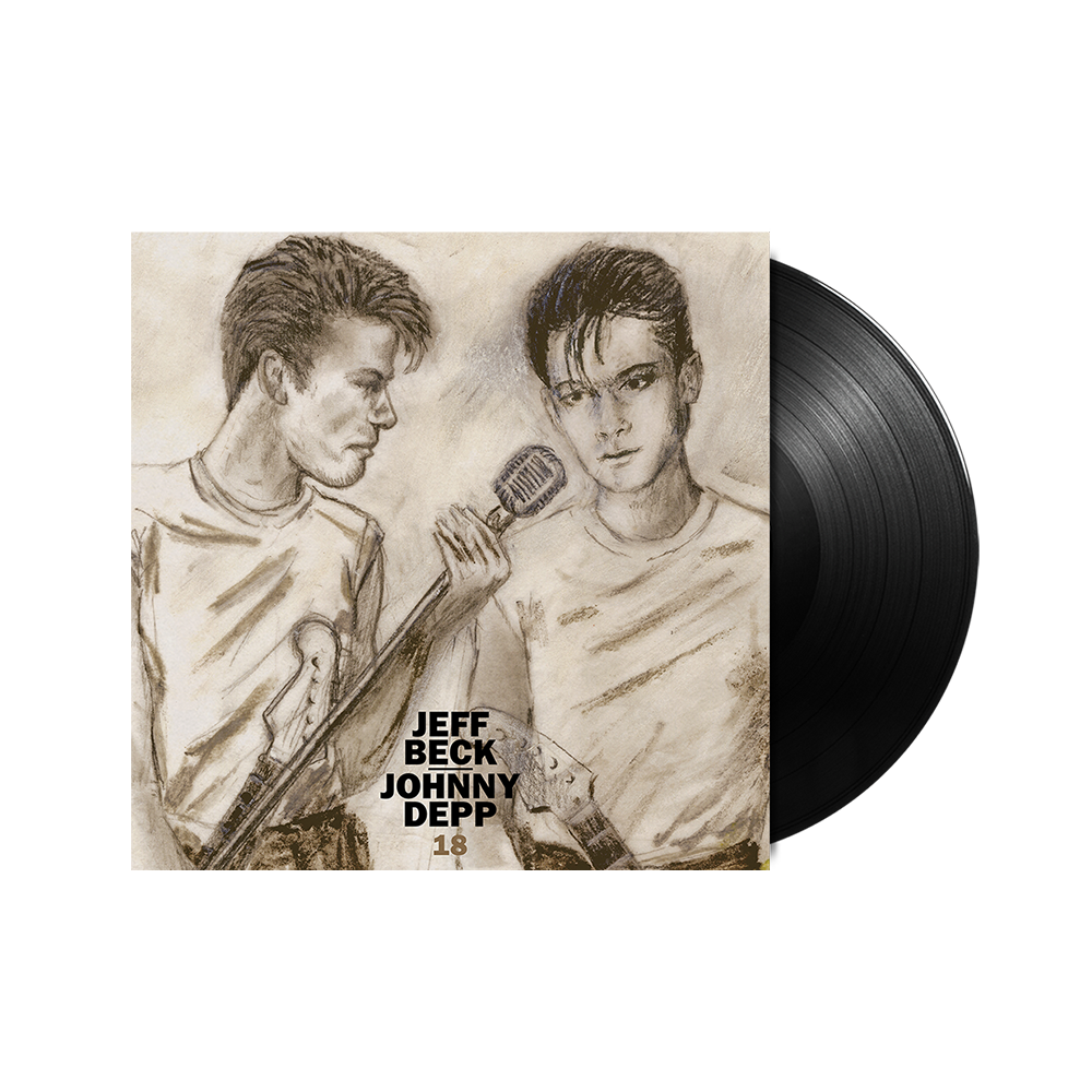 JEFF BECK AND JOHNNY DEPP '18' LP