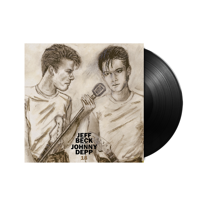 JEFF BECK AND JOHNNY DEPP '18' LP