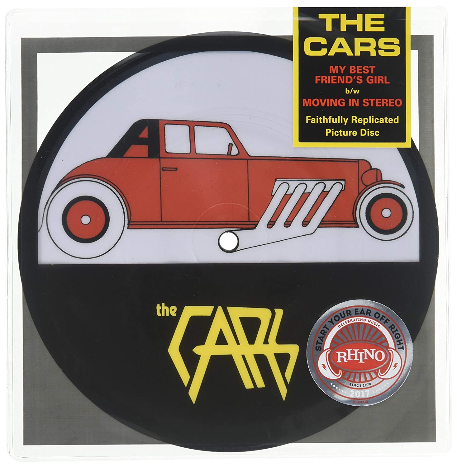 THE CARS 'MY BEST FRIEND'S GIRL' 7" (Picture Disc)