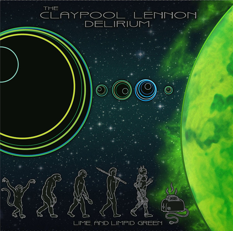 THE CLAYPOOL LENNON DELIRIUM 'LIME & LIPID GREEN' 10" EP