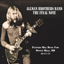 THE ALLMAN BROTHERS BAND 'THE FINAL NOTE' 2LP