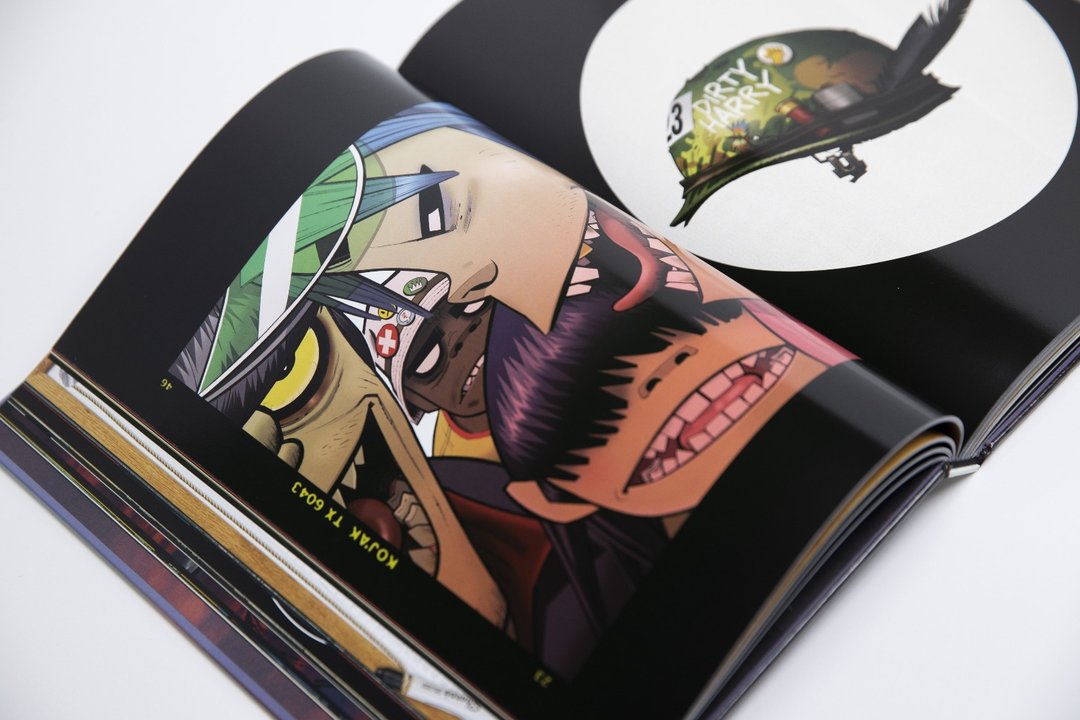 GORILLAZ: ALMANAC HARDCOVER BOOK