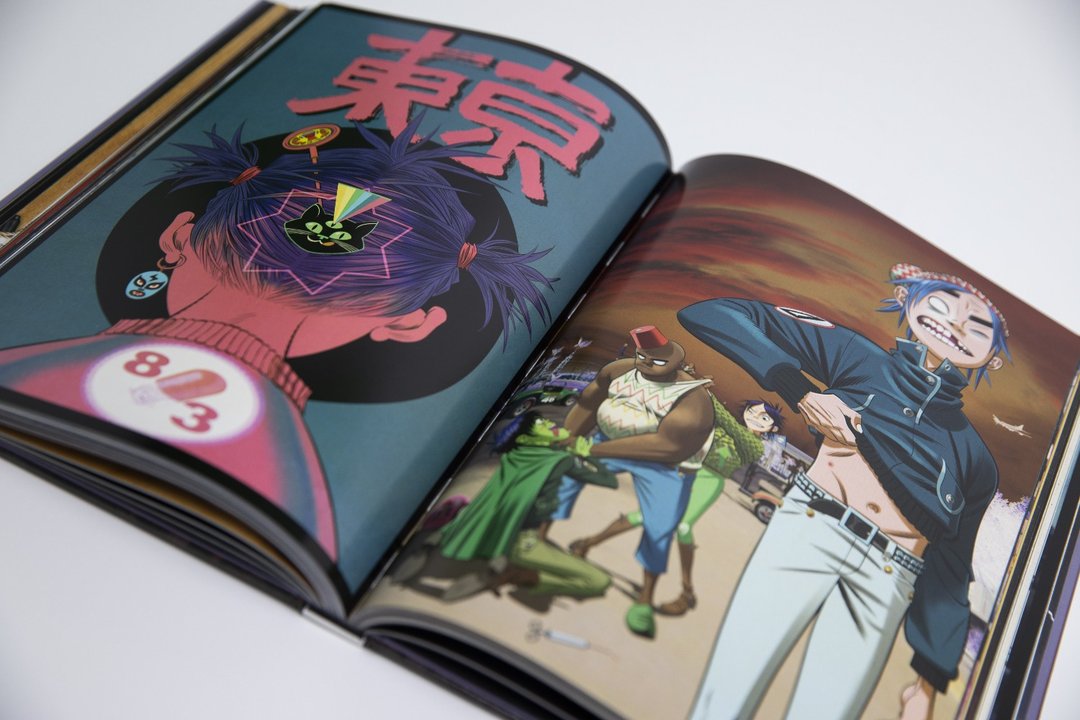 GORILLAZ: ALMANAC HARDCOVER BOOK