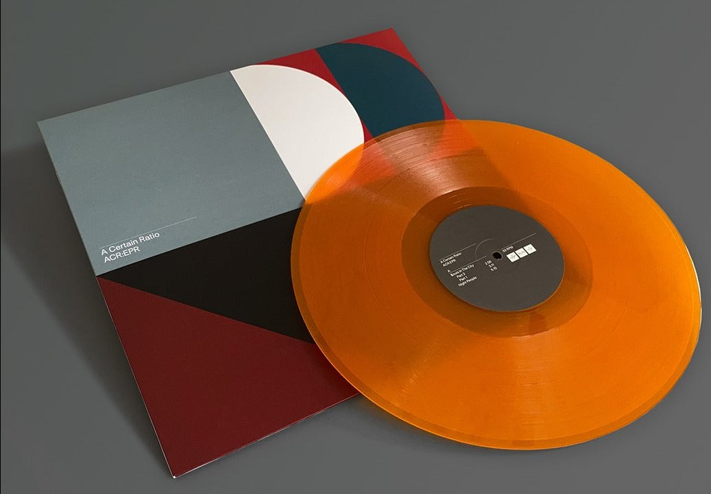 A CERTAIN RATIO ‘ACR:EPR’ LP (Limited Edition  – Only 250 Made, Transparent Amber Vinyl)