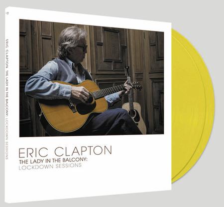 ERIC CLAPTON 'THE LADY IN THE BALCONY: LOCKDOWN SESSIONS' TRANSPARENT YELLOW 2LP