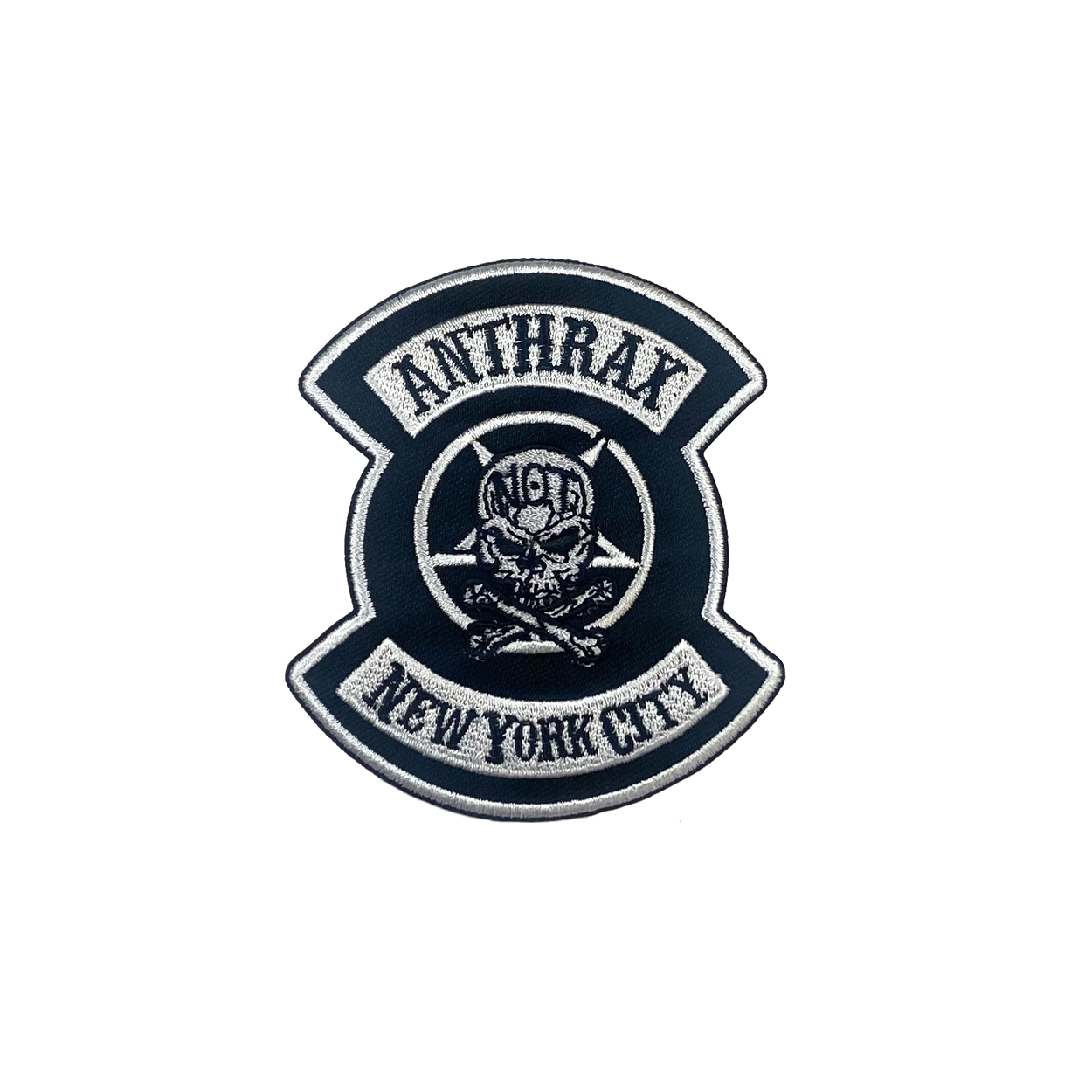 ANTHRAX NYC EMBROIDERED PATCH