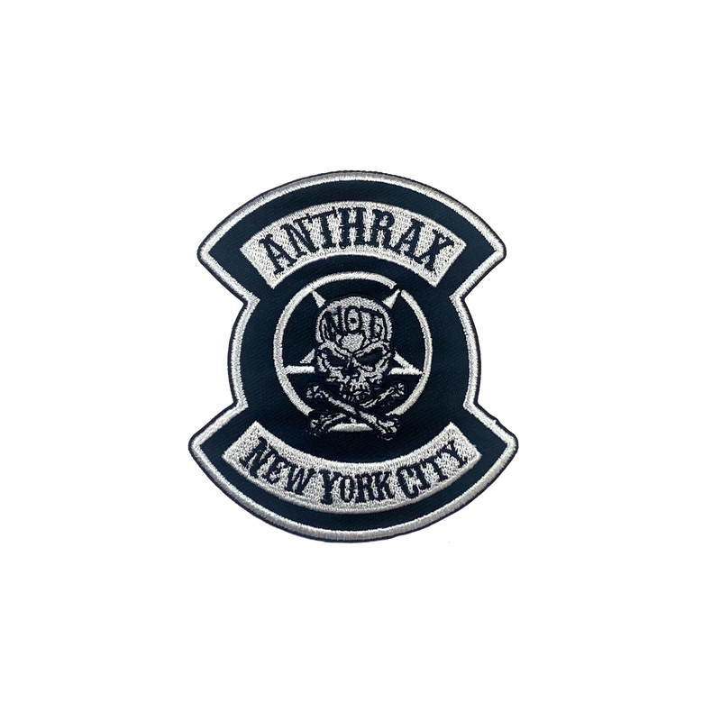 ANTHRAX NYC EMBROIDERED PATCH