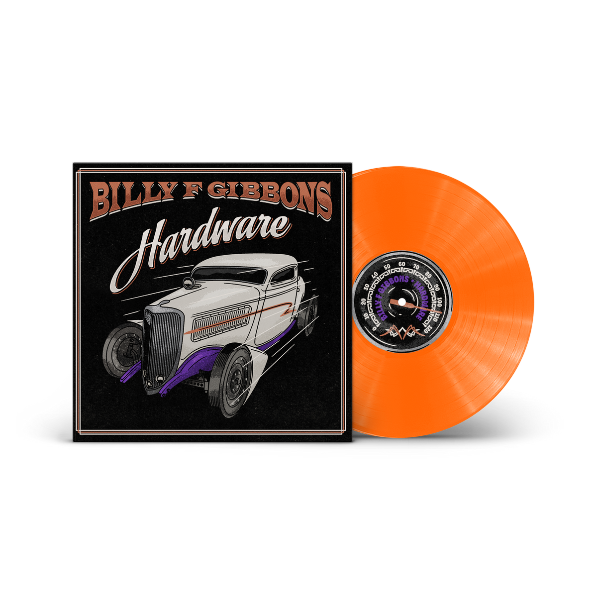BILLY F GIBBONS 'HARDWARE' LP (Orange Crush Vinyl)