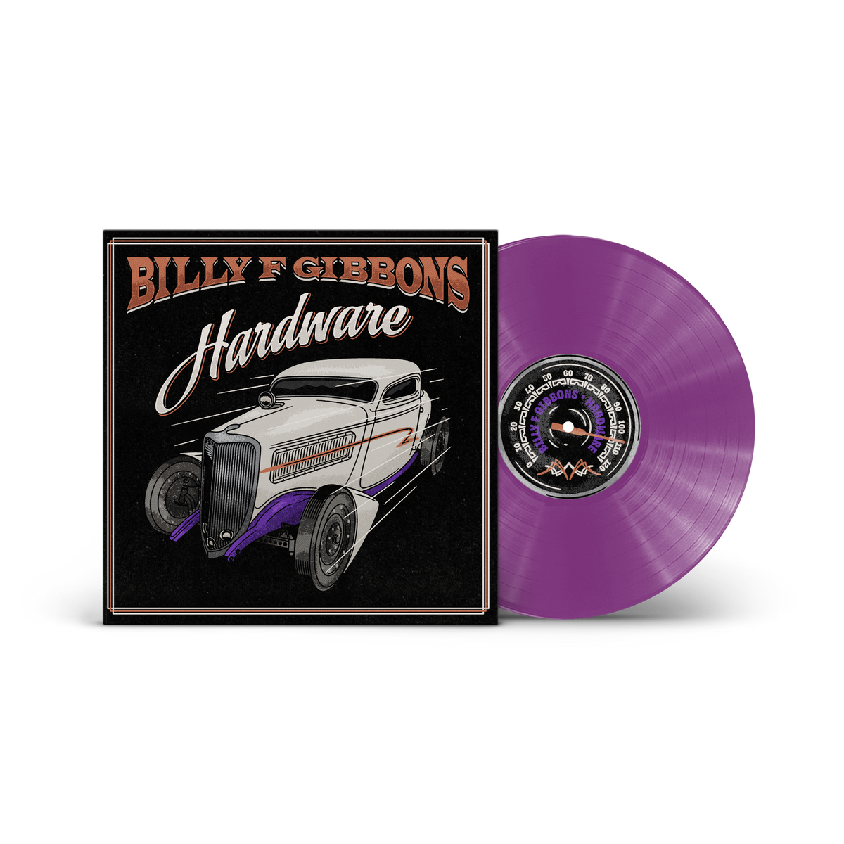 BILLY F GIBBONS 'HARDWARE' LP (Orchid Vinyl)