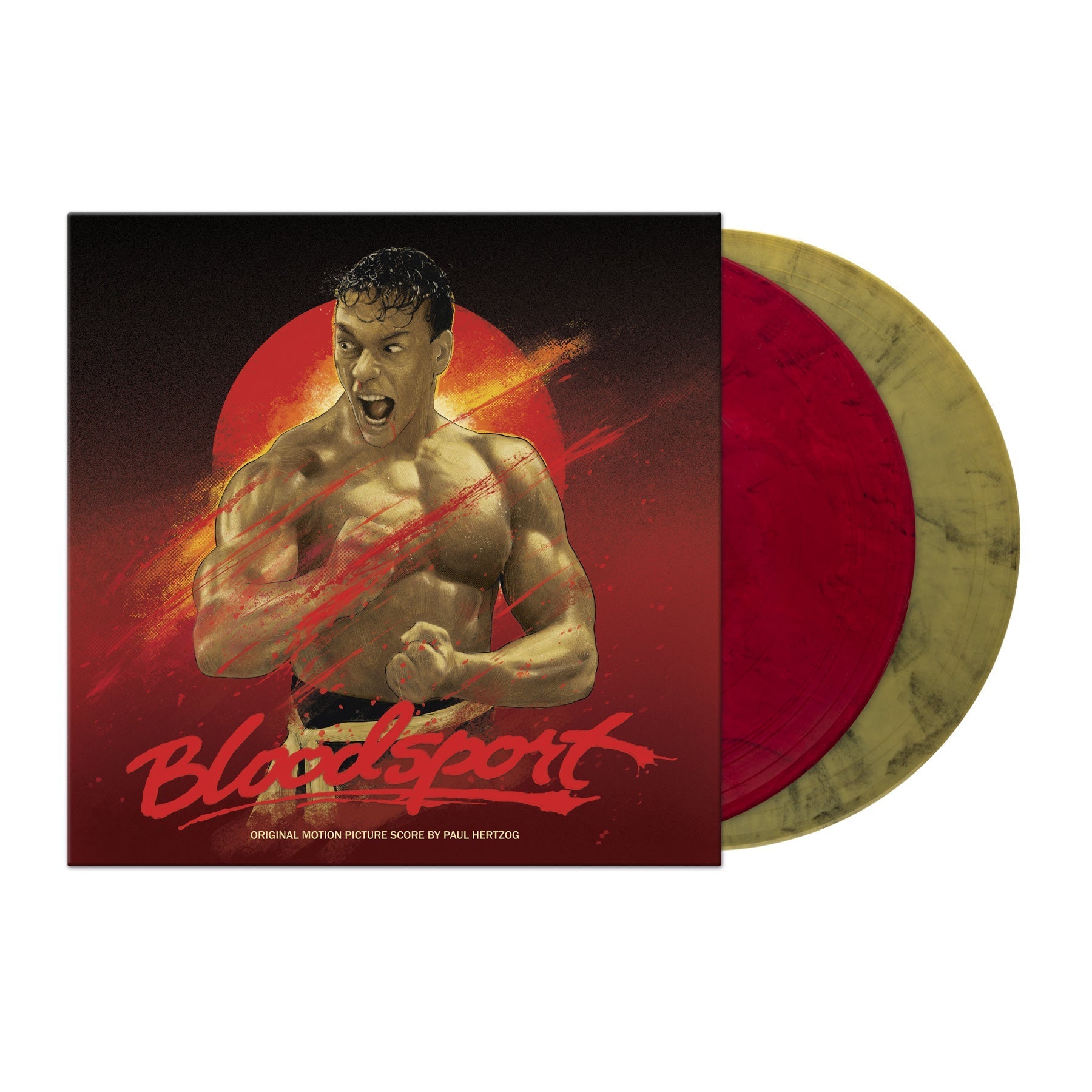 BLOODSPORT SOUNDTRACK 2LP (Color Vinyl, Music by Paul Hertzog)