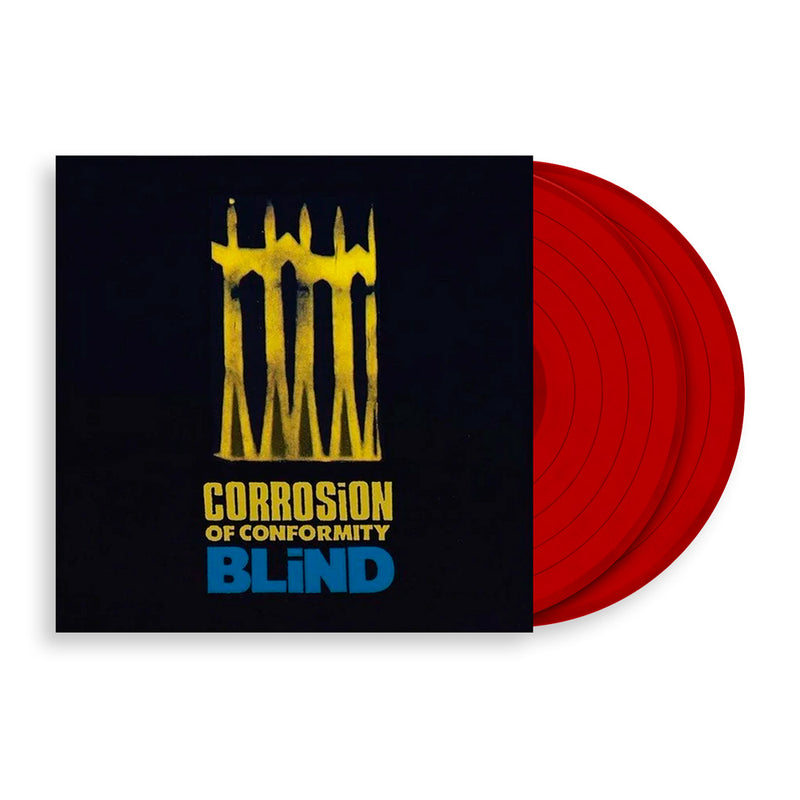 CORROSION OF CONFORMITY 'BLIND' 2LP (30th Anniversary Red Vinyl)