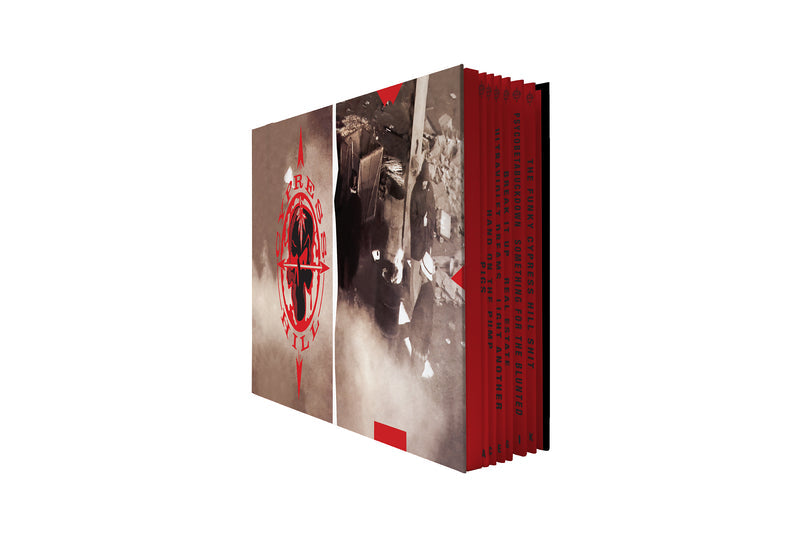 CYPRESS HILL 'CYPRESS HILL 30TH ANNIVERSARY 7 INCH CASEBOOK' BOX SET