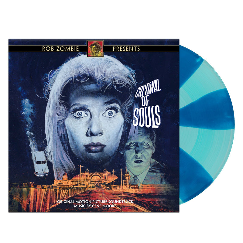 ROB ZOMBIE PRESENTS 'CARNIVAL OF SOULS' ORIGINAL SOUNDTRACK LP (Blue Pinwheel Vinyl)