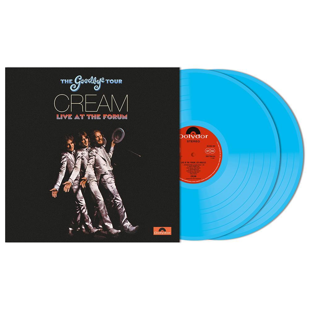 CREAM 'GOODBYE TOUR LIVE 1968' BLUE 2LP