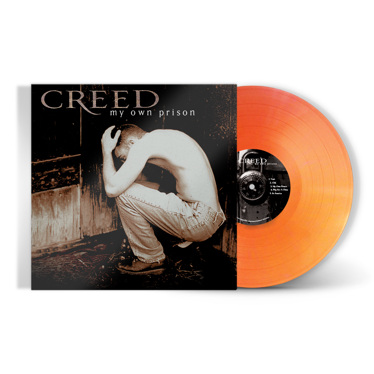 CREED ‘MY OWN PRISON’ LP (Limited Edition – Only 1000 made, Opaque Orange Vinyl)