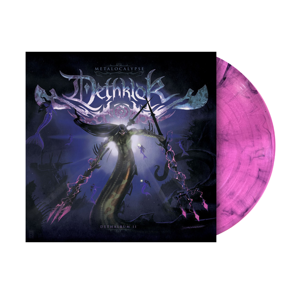 DETHKLOK ‘DETHALBUM II’ LP (Limited Edition – Clear Pink w/ Black Smoke ...