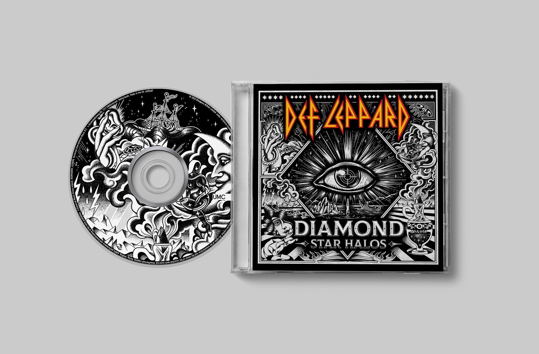 DEF LEPPARD 'DIAMOND STAR HALOS' CD