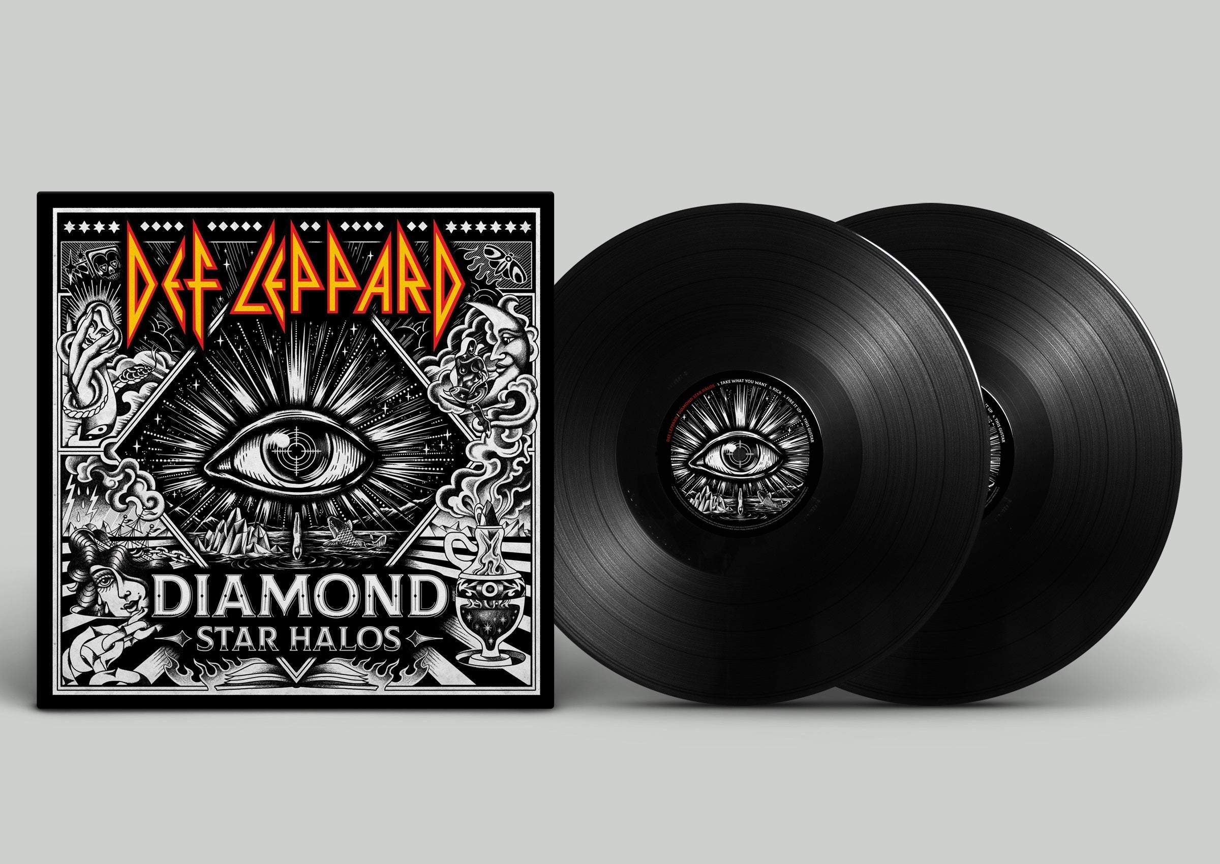 DEF LEPPARD 'DIAMOND STAR HALOS' 2LP